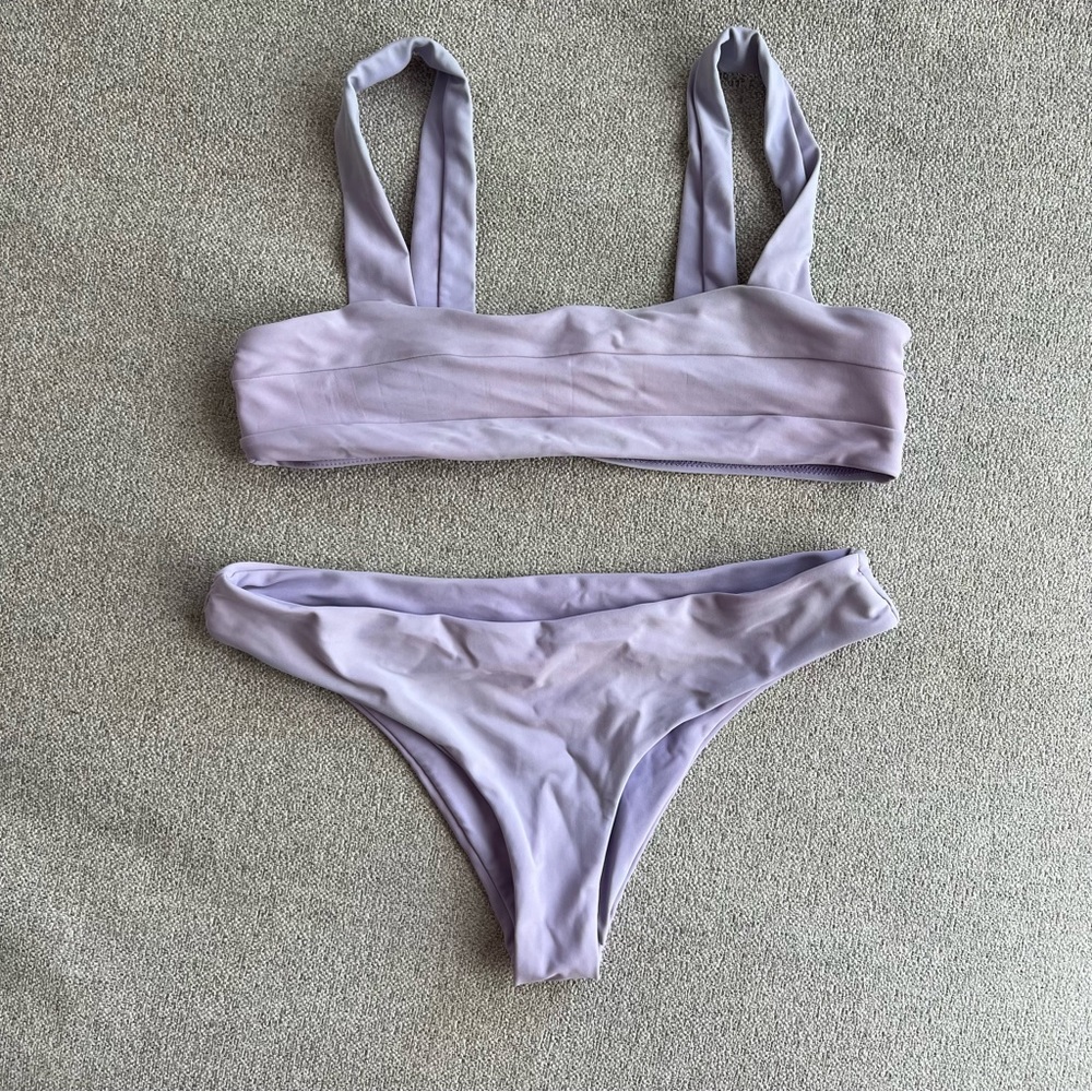 Zaful Purple Bikini Set Size 4